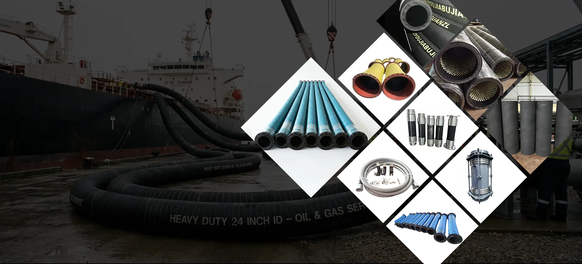 China Large Diameter Rubber Hose ပေးသွင်းသူ