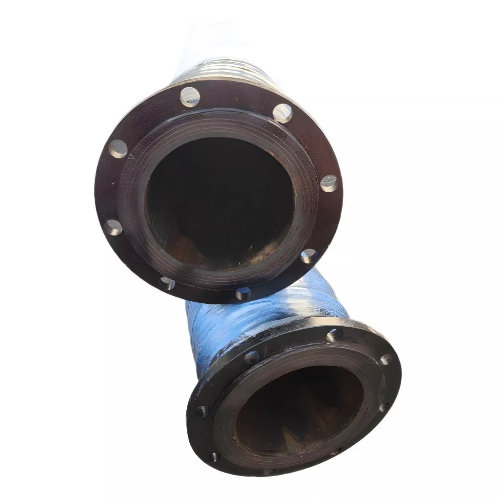 ကြီးမားသော Diameter Flexible Flanged Rubber Hose ကြီးမားသော Diameter Flexible Flanged Rubber Hose