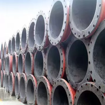 ကြီးမားသော Diameter Heavy-Duty Flanged Rubber Hose