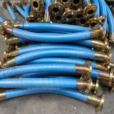 ကြီးမားသော Diameter Suction နှင့် Discharge Flanged Rubber Hose ကြီးမားသော Diameter Suction နှင့် Discharge Flanged Rubber Hose